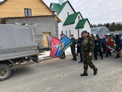 Погибшего добровольца Николая Шелуху похоронили в Ханты-Мансийске