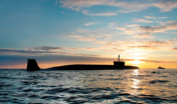 Подводную лодку «Белгород» спустили на воду в Северодвинске