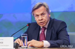 Пресс-конференция Председателя комитета ГД по международным делам Пушкова А.К. Москва, пушков алексей