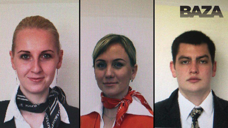 Baza: Татьяна Касаткина, Максим Моисеев, Ксения Фогель работали бортпроводниками на загоревшемся самолете