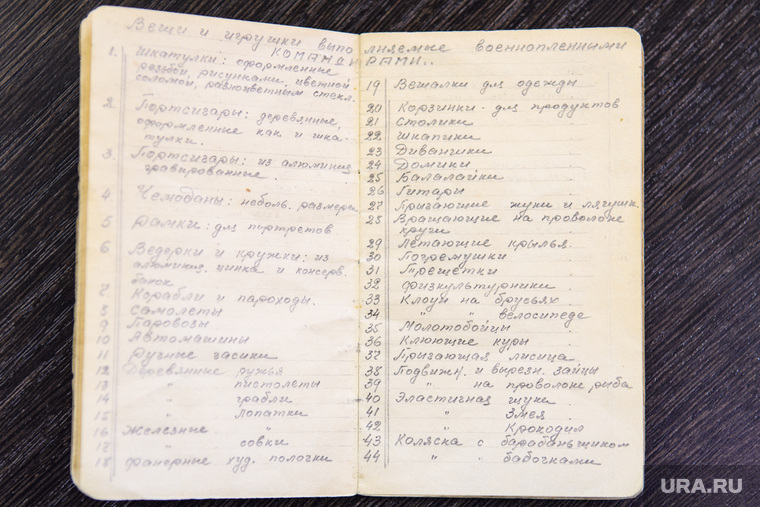 Лагерный дневник Василия Рубашкина. Екатеринбург
