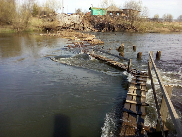 Уровень воды в реке Каква пока продолжает подниматься