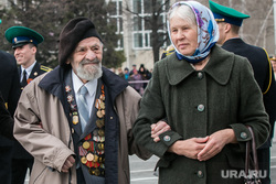 Парад, посвященный Дню Победы. Курган