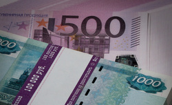 Пачка банкнот номиналом 1000 рублей, рубль, пачка, банкнота, тысяча рублей, деньги