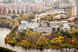 Екатеринбург с башни "Исеть", город екатеринбург, ургупс, осень