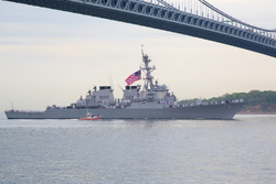 Клипарт depositphotos.com, нью йорк, американский флаг, военный корабль, эсминец сша