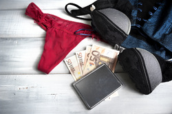 Клипарт depositphotos.com. , нижнее белье, девочки, евро, проститутки, шлюхи, валюта, деньги