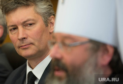 Заседание городской Думы с участием Митрополита Кирилла. Екатеринбург, ройзман евгений, портрет
