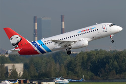 В парке авиакомпании числится 15 самолетов Sukhoi Superjet 100