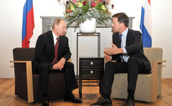СМИ сообщили о встрече Владимира Путина и Марка Рютте (фото из архива)