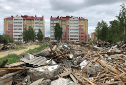 Аварийные дома в Советском снесены были еще весной