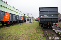 Сдача десятитысячного универсального вагона Уралвагонзавода. Нижний Тагил, увз, уралвагонзавод, грузоперевозки, железнодорожный вагон
