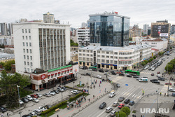 Виды Екатеринбурга, город екатеринбург, улица малышева, перекресток малышева 8марта, здание рубина, жк radius