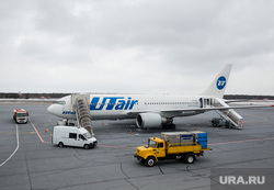 Первый полёт самолета «Виктор Черномырдин» (Boeing-767) авиакомпании Utair из аэропорта Сургут , utair, ютэир, самолет, боинг 767, ютейр