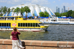 Виды Москвы. Воробьевы горы, Андреевская набережная, москва-сити, кораблик, лужники, город москва, речной трамвай, водный туризм, водный транспорт, экскурсии, малая спортивная арена, речфлот, теплоход, туризм, москва-река