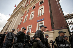 Несанкционированная акции оппозиции "Допускай" на Тверской улице 13. Москва, росгвардия, мэрия москвы, задержание, тверская улица 13