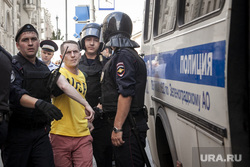 Несанкционированная акции оппозиции "Допускай" на Тверской улице 13. Москва
