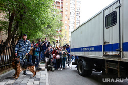 Суд над Мамаевым Павлом и Кокориным Александром. Москва, пресса, автозак, кинологи, полиция, кинологическая служба, немецкая овчарка