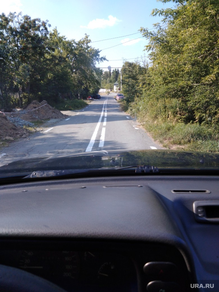 Неправильная разметка на дороге. Новоуральск