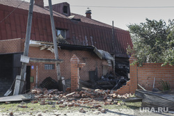 Последствия взрыва газа в жилом доме по ул. Набережная в посёлке Боровский. Тюмень, обломки, разрушенный дом, руины, последствия взрыва газа