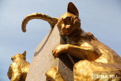 Сквер сибирских кошек. Тюмень, кошка, кот, скульптура, сквер сибирских кошек