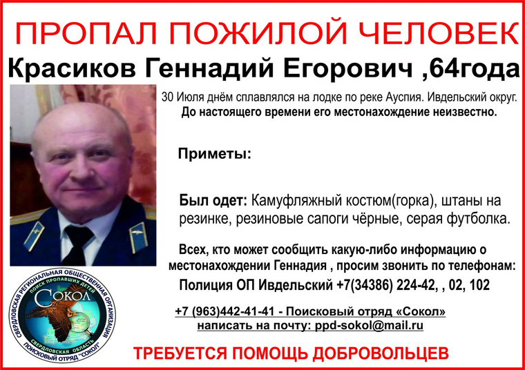 В настоящий момент судьба Геннадия Красикова неизвестна