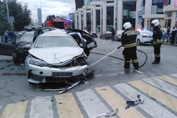 В ДТП на перекрестке улиц Малышева и Московской погибли два человека