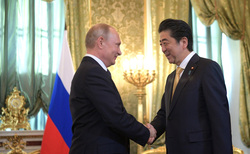 Путин, Абэ, stock, абэ синдзо, абэ, stock