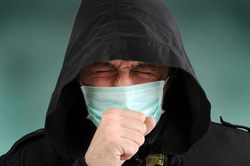 Клипарт depositphotos.com, эпидемия, болезнь, маска медицинская, кашель