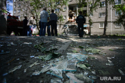 Взрыв на Сыромолотова, 28. Екатеринбург, битое стекло