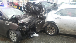 Васильев протаранил такси; погибли водитель и пассажир