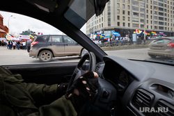 Шествие посвященное столетию геноцида армян. Екатеринбург, водитель, салон автомобиля, шофер