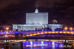 Москва, разное., белый дом, вечерний город, здание правительства рф, мосты, город москва, москва-река, Дом Правительства Российской Федерации