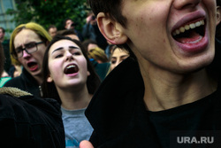 Акция оппозиции "Прогулка по Тверской" во всероссийский день протеста. Москва, крик, лозунги, прогулки по тверской, навальнинг, скандирование