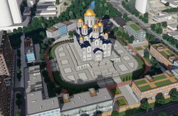 Храм Святой Екатерины предлагается построить на одной из трех площадок