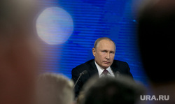 Пресс-конференция Президента России Владимира Путина. Москва, портрет, путин владимир