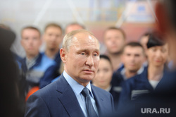 Визит Президента РФ Владимира Путина на открытие Аглофабрики ММК. Челябинская область, НЕ ИСПОЛЬЗОВАТЬ