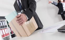 Клипарт depositphotos.com, безработица, увольнение работника, потеря работы, ты уволен