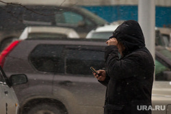 Снег и ветер. Нижневартовск, непогода, снегопад