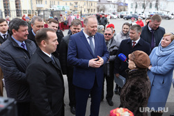 Визит полпреда Цуканова Николая и врио губернатора Шумкова Вадима в Далматовский монастырь.  Шадринск, шумков вадим, цуканов николай