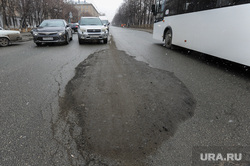 Выезд рабочей группы по дорогам города с Дмитрием Микуликом. Челябинск, заплатка на асфальте, асфальт, дорога после ремонта, заплата