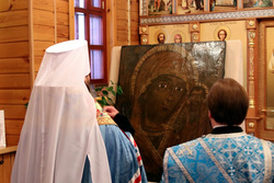 Сгоревшую на пожаре Чимеевскую икону написал протоиерей Андрей Ваньков