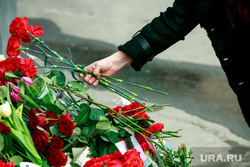 Акция памяти погибших при пожаре в Кемерове в ТЦ