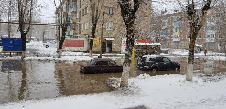В Перми из-за непогоды под водой оказались улицы…