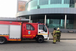В ТРЦ «Пушкинский» сработала пожарная сигнализация