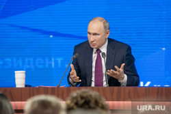 Пресс-конференция Президента России Владимира Путина. Москва, портрет, путин владимир