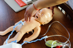 Тренинг врачей первичной реанимационной помощи новорожденным. Копейск, Челябинская область, ребенок, медицина, симулятор, больница, реанимация, роддом, новорожденный