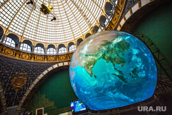 Павильон "Космос" ВДНХ. Москва, купол, космонавтика, земля, земной шар, глобус, павильон космос, аэронавтика, полет в космос