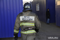 Пожар на заводе