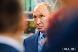 Визит Президента РФ Владимира Путина на открытие Аглофабрики ММК. Челябинская область, портрет, путин владимир